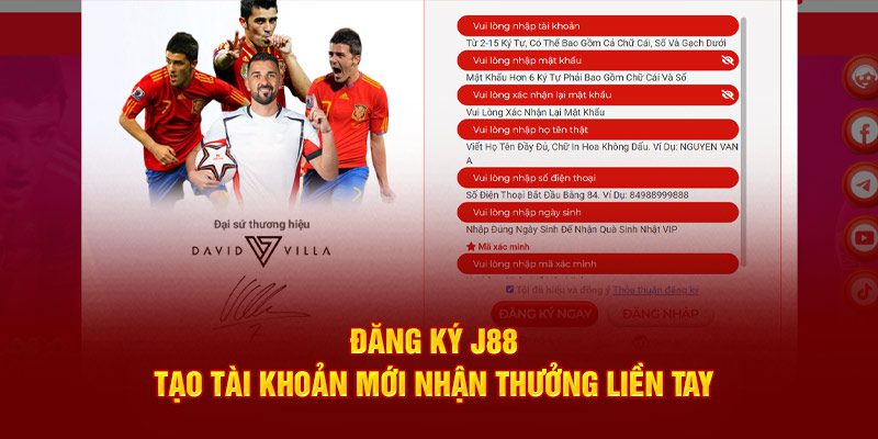Lưu ý cực kỳ quan trọng người chơi khi đăng ký J88